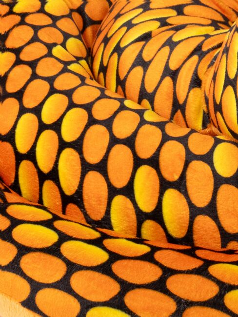 Teddykompaniet Gosedjur Orm 200 cm, Orange