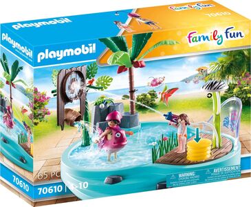 Playmobil 70610 Family Fun Lekbassäng med vattenspr