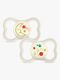 MAM Air Night Silikon Nappar 6-16m, Neutral