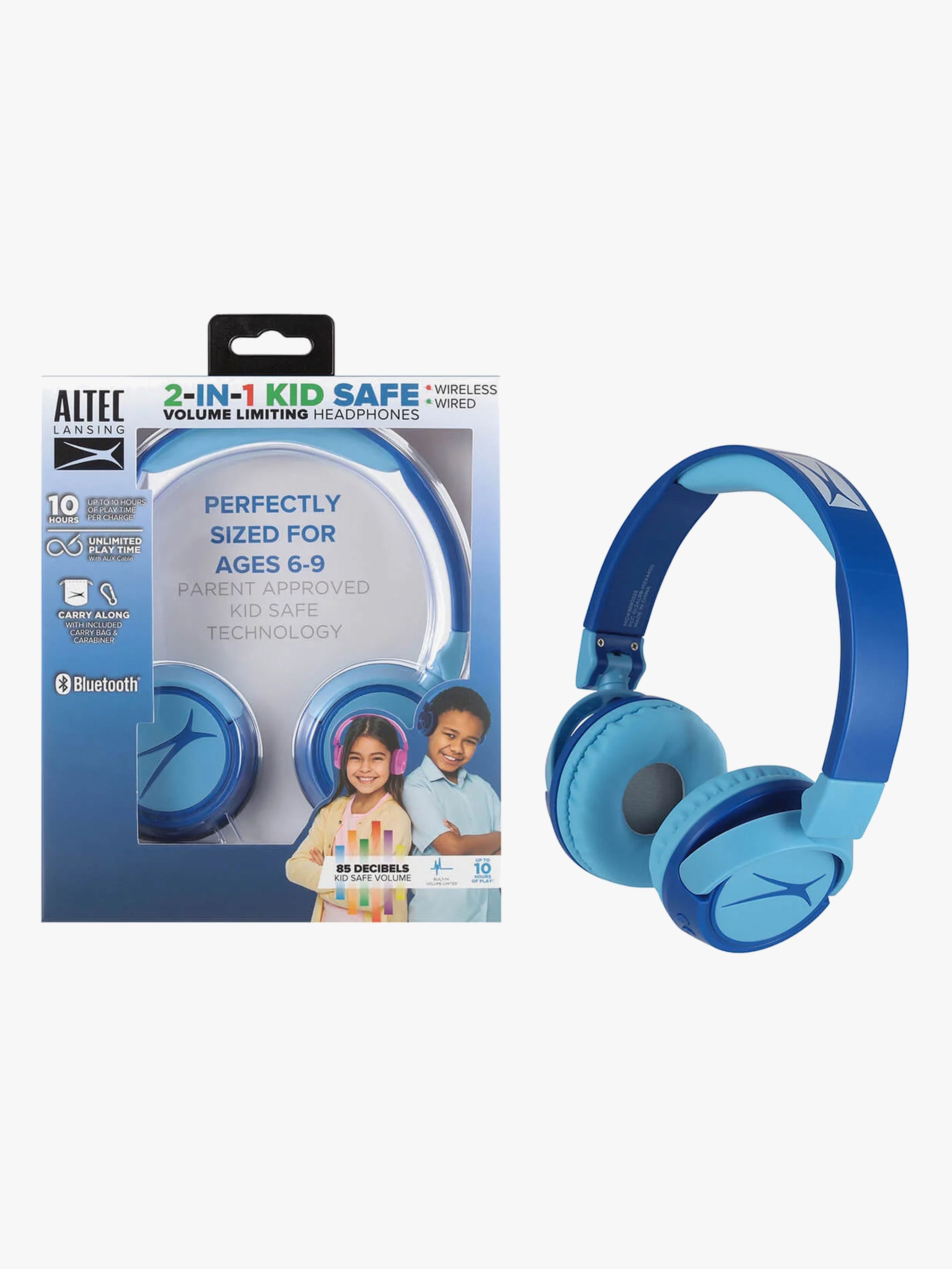Altec Lansing Hörlurar Trådlösa 2-i-1, Rosa