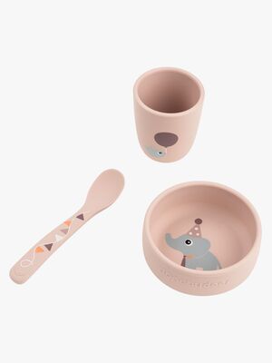 Done By Deer Celebration Silikon Matset Stick & Stay, Powder