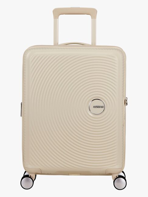 American Tourister Soundbox Spinner Resväska 35,5-41L, Coconut Sand