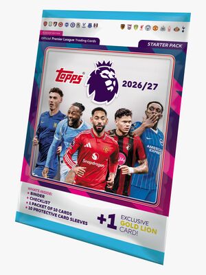 Topps Premier League Samlekort Startpakke