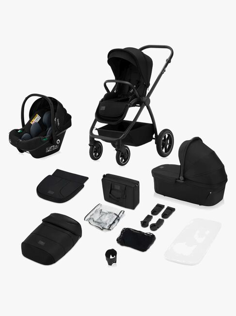 Lionelo Meril 3-in-1 Kombivagn, Black Onyx