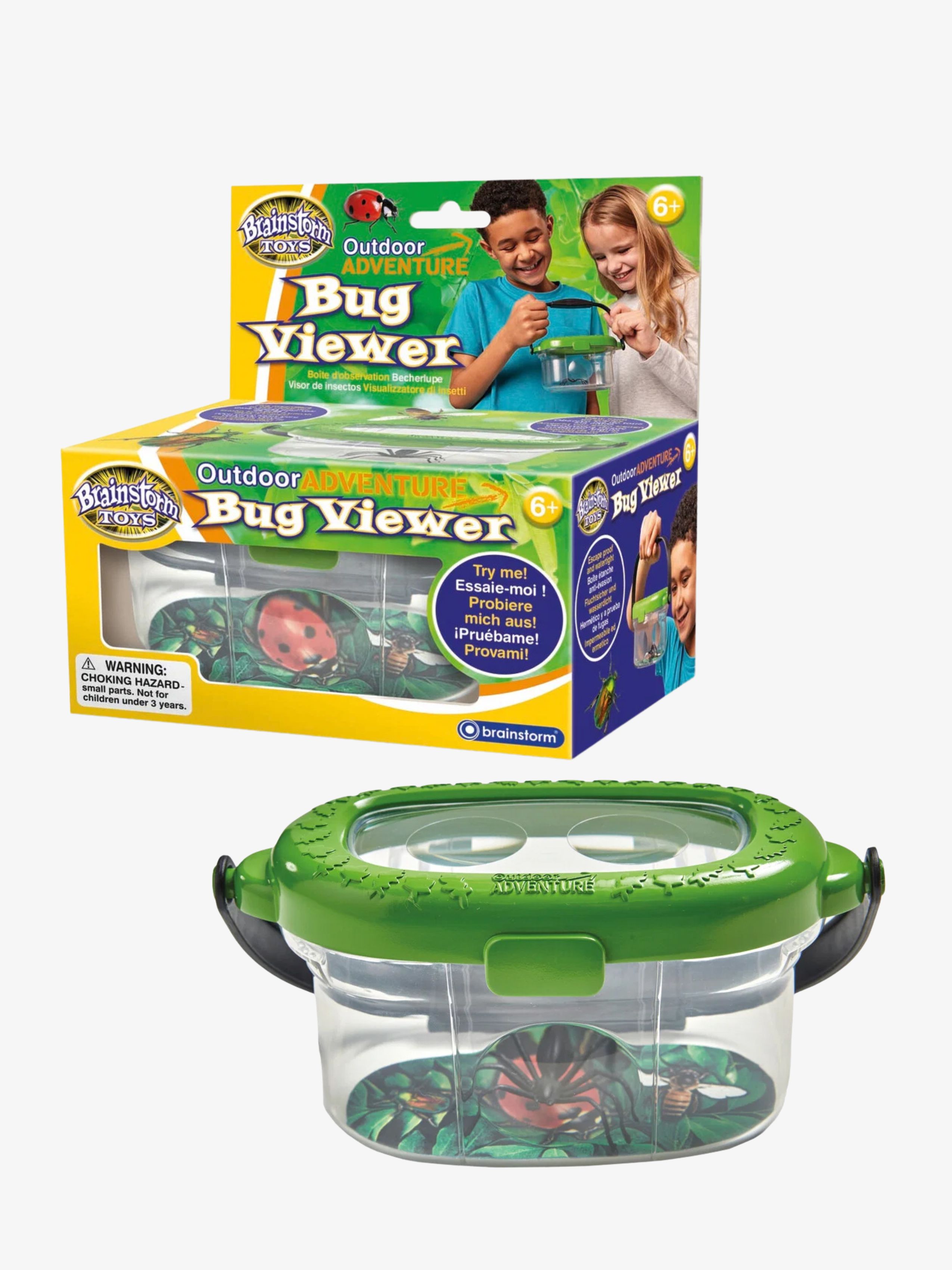 Brainstorm Outdoor Adventure Insektsburk med Förstoringsglas