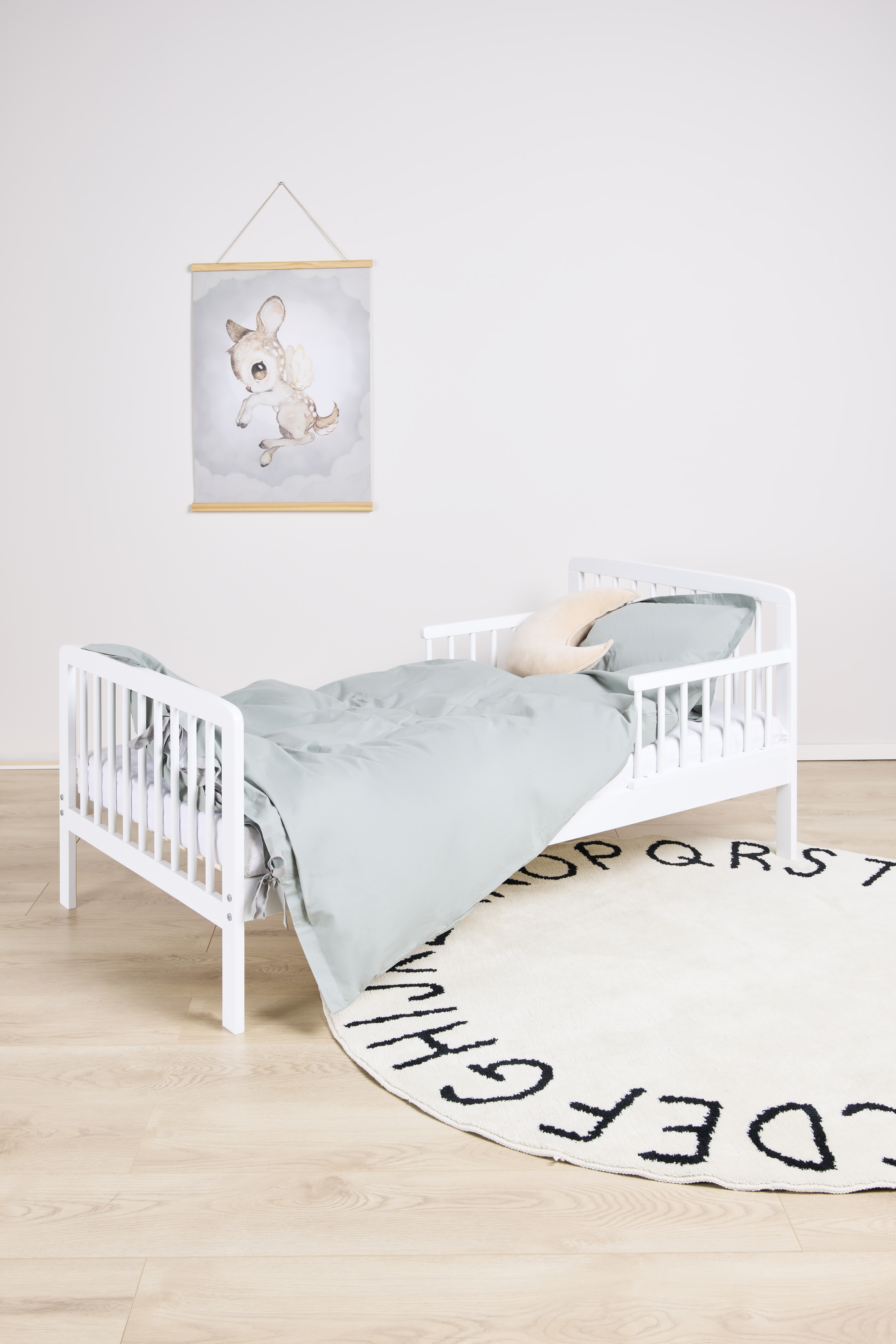 JLY HEAVEN Juniorsäng MEYA 70x140, Vit