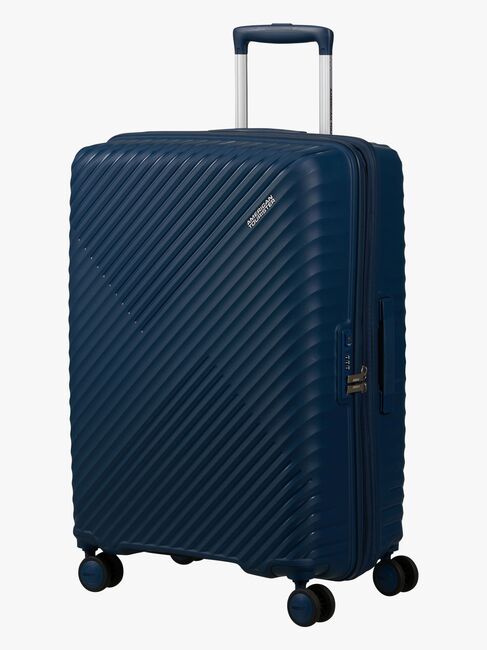 American Tourister Diablast Spinner Resväska 81-91L, Darkwave Blue