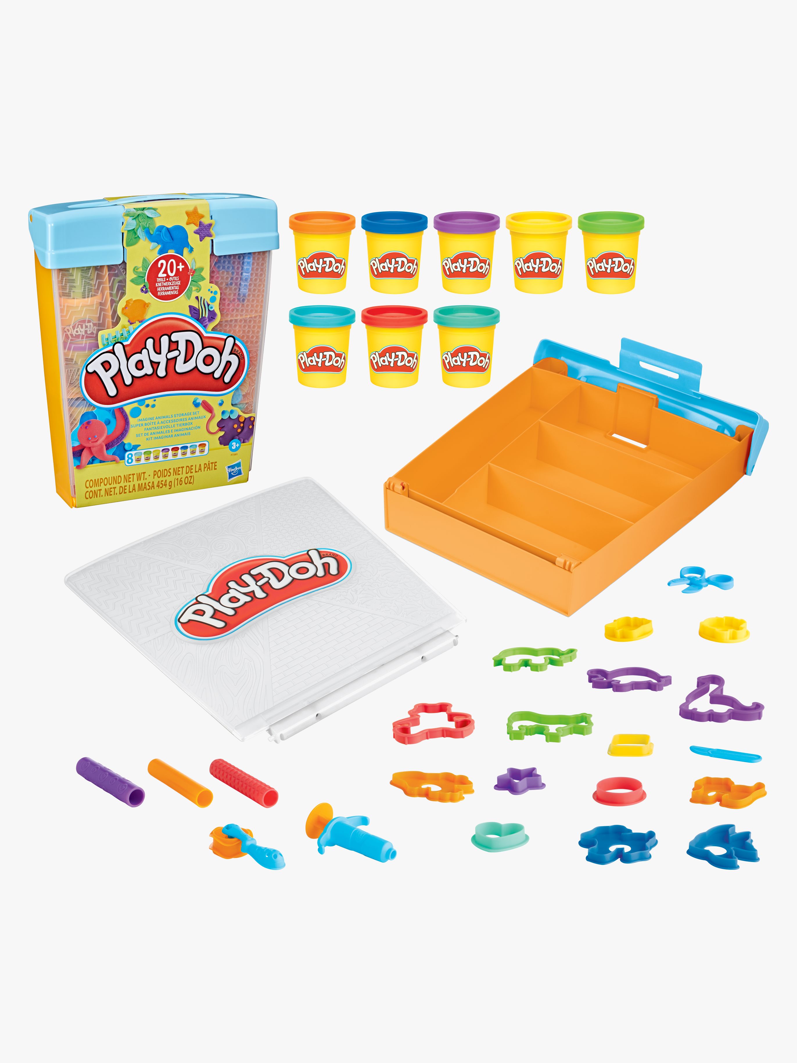 Play-Doh Imagine Animals Leklera Förvaringsset 30 Delar