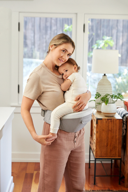 Ergobaby Alta Höftbärare, Pearl Grey