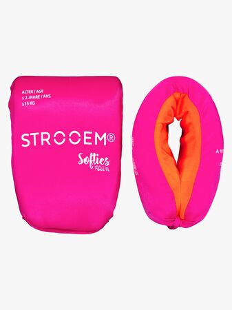 Strooem Softies Armpuffar, Pink-Orange