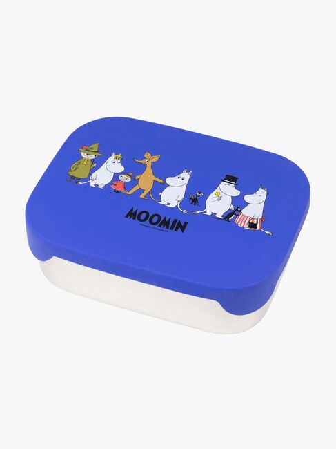 Mumin Lunchlåda Plåt, Familj Blå