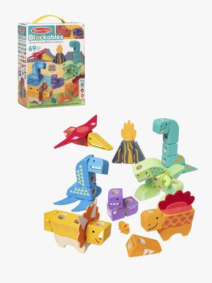 Melissa & Doug Blockables Byggset Rymden 38 Delar