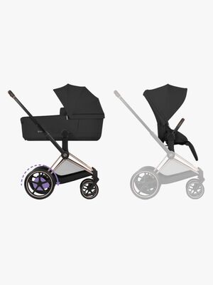 Cybex ePriam Duovagn, Rosegold/Sepia Black