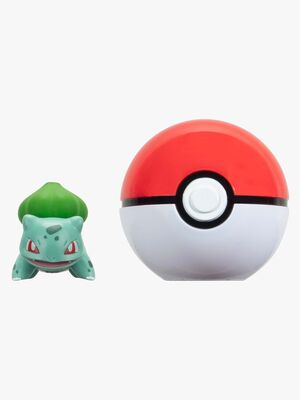 Pokémon Clip 'N' Go Spielset Bilbasam Mit Pokéball