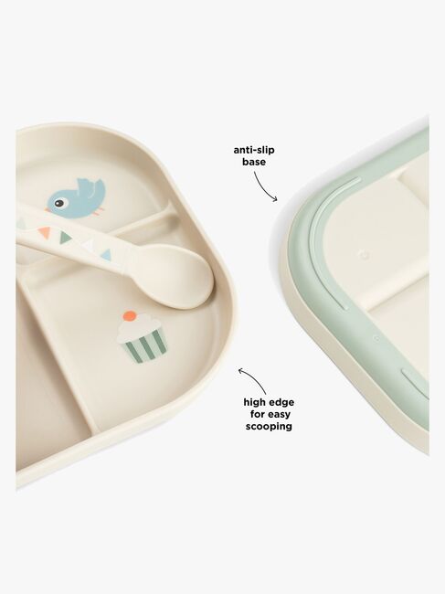 Done By Deer Celebration Foodie Tallrik Delad, Sand