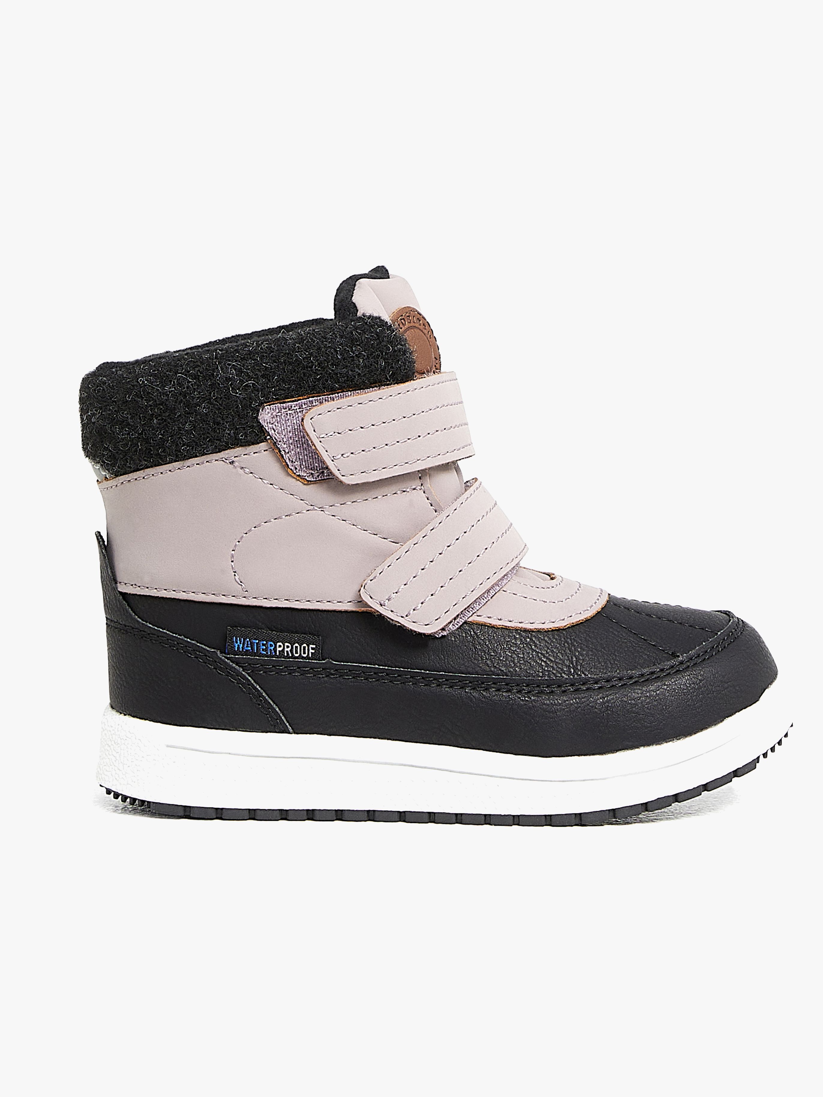 Nordbjørn Husky Vinterkängor, Black/Old Pink, 30