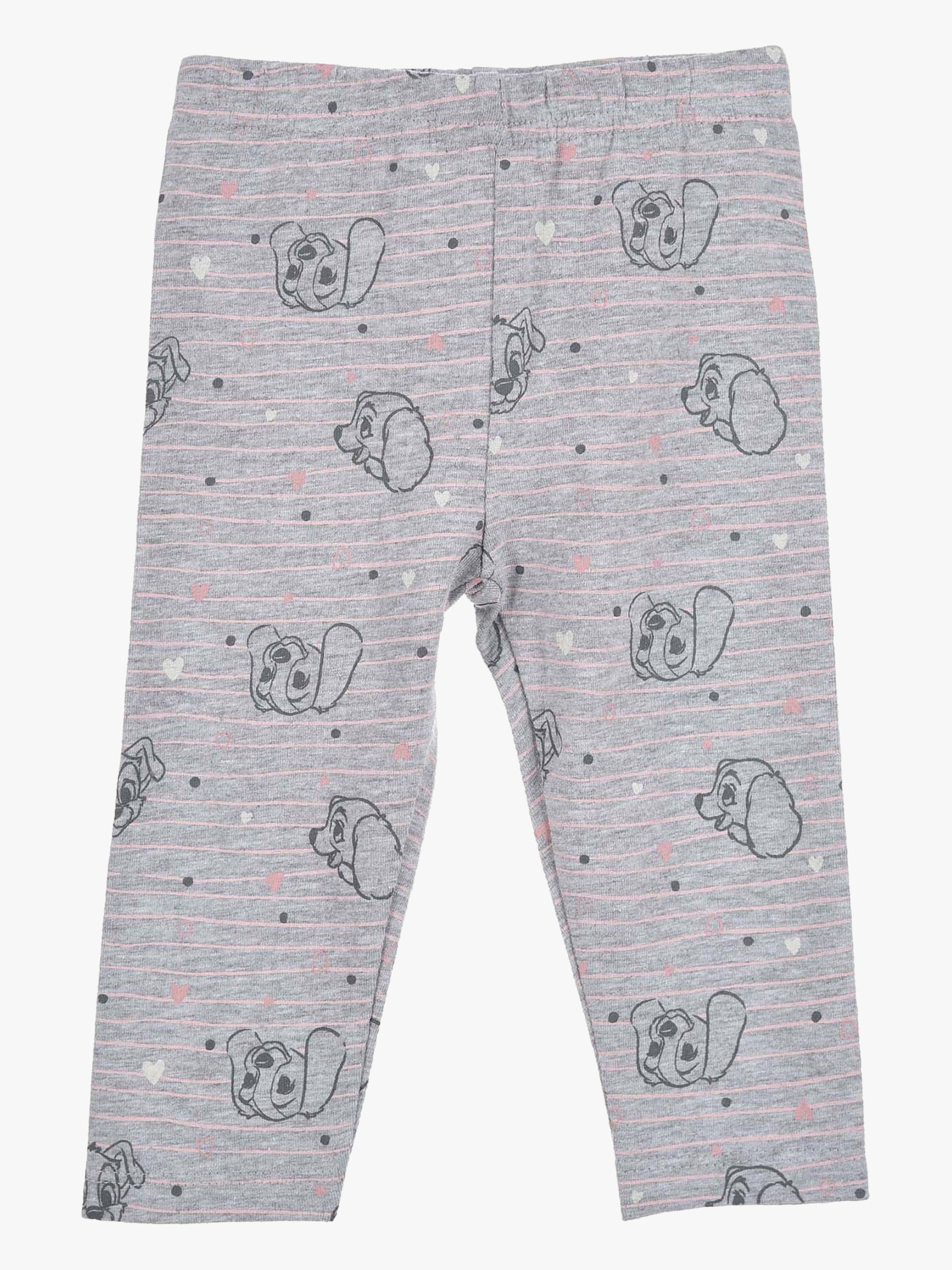 Disney Lady &  Lufsen Leggings, Light Grey, 6 mån
