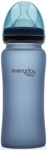 Everyday Baby Nappflaska Glas med Värmeindikator 300ml, Blueberry