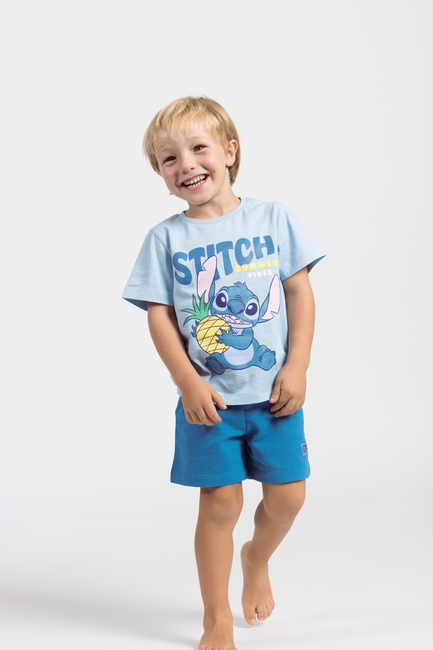 Disney Lilo & Stitch T-shirt & Shorts, Blå