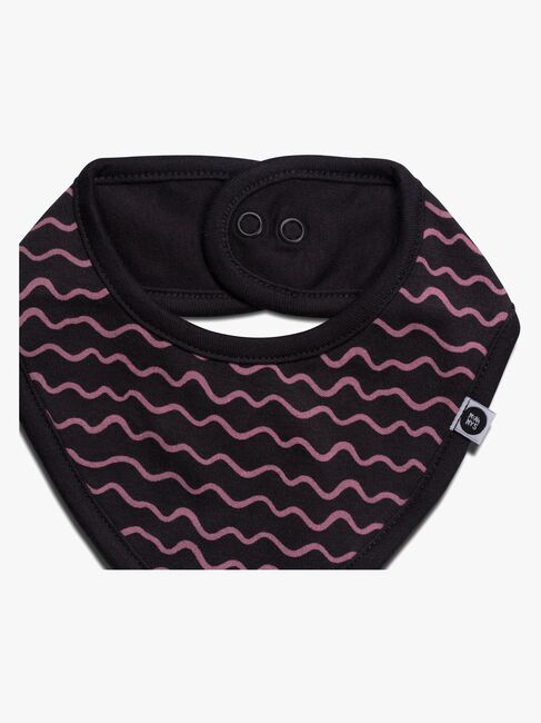 MiniMys Mössa & Bib 6-pack Yarn, Silver Pink