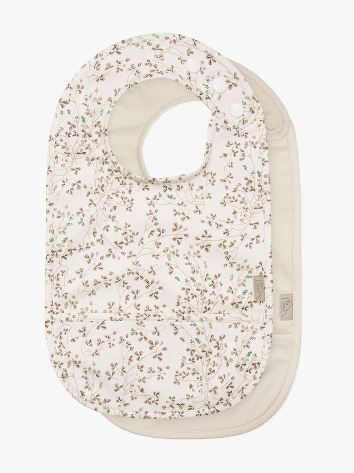 Cam Cam Copenhagen Picknick Haklapp 2-Pack, Lierre/Almond