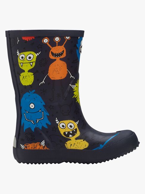 Viking Indie Print Gummistövlar, Navy/Multi