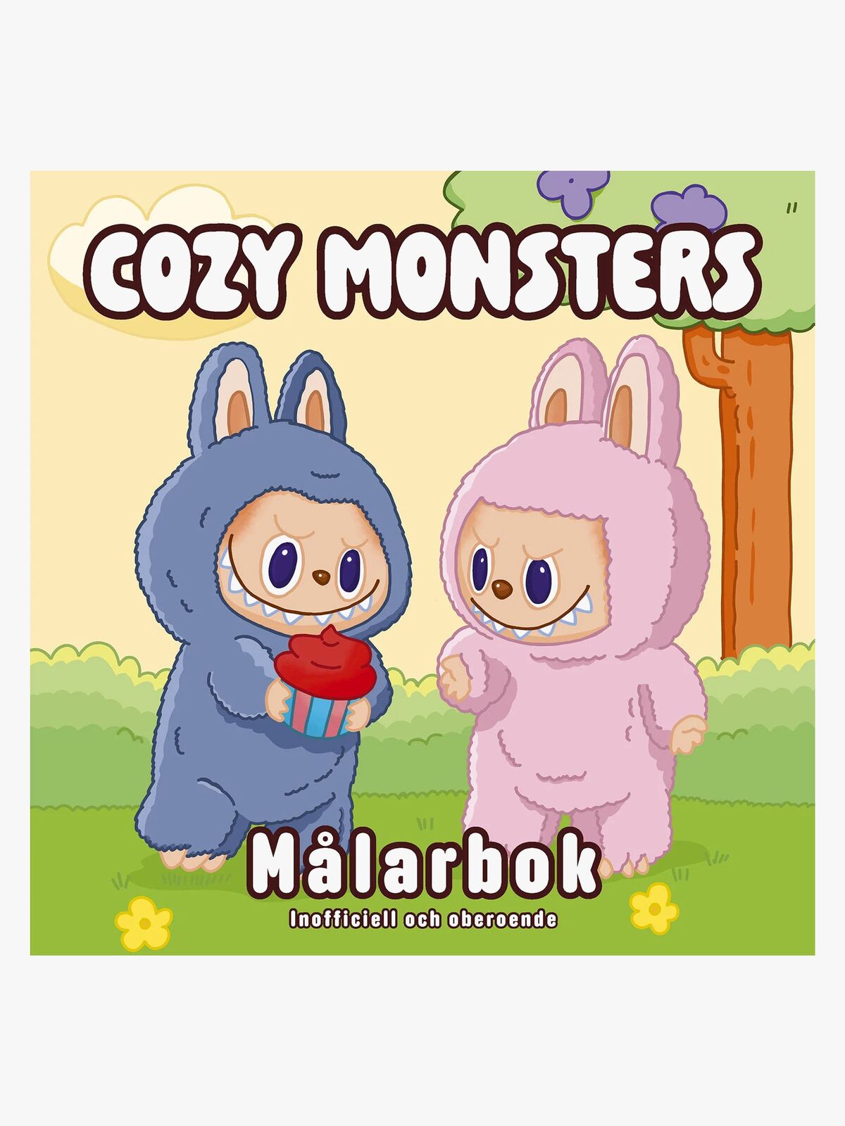 Tukan Förlag Cozy Monsters Målarbok