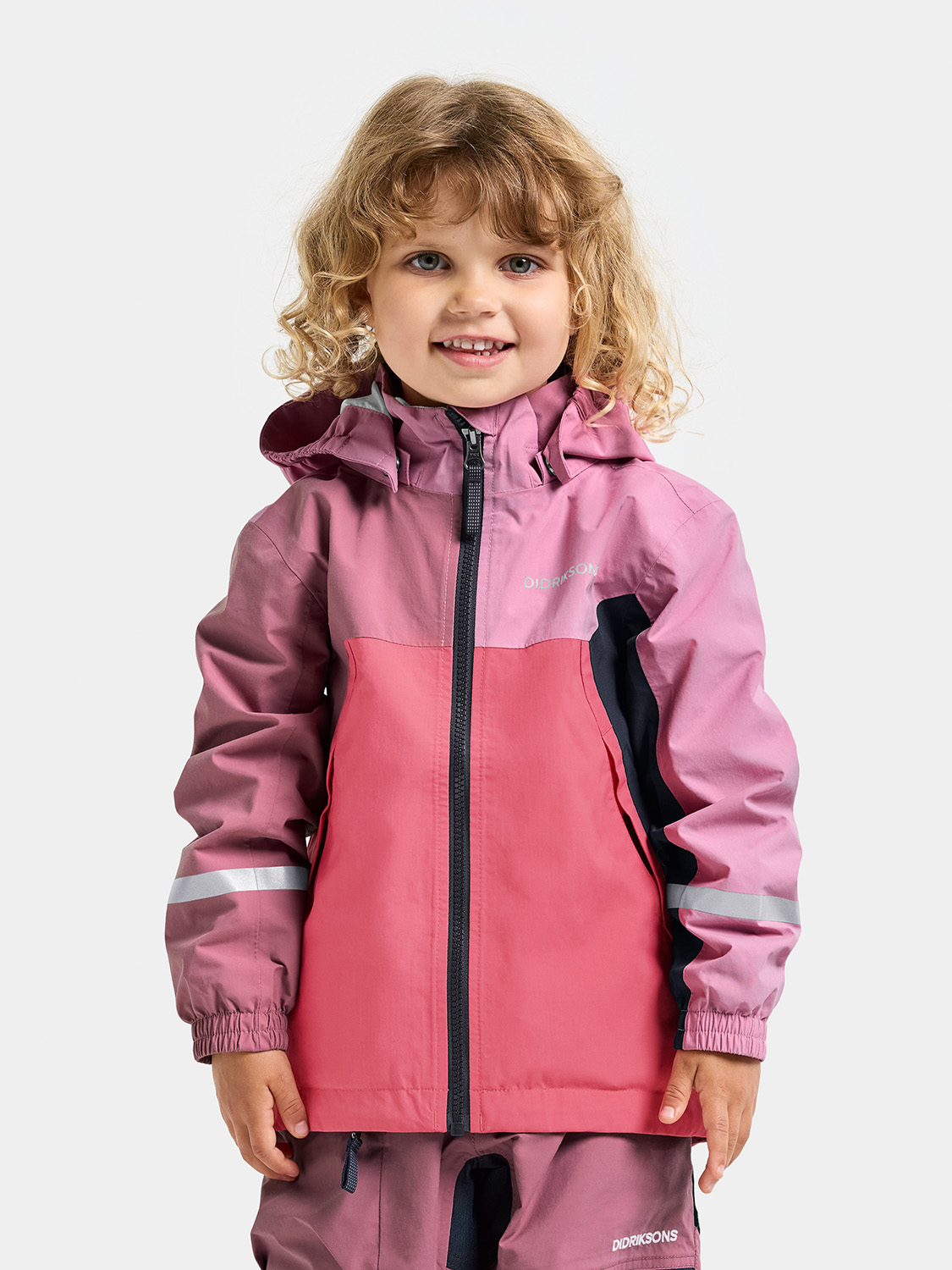 Didriksons Pilvi Skaljacka Heather Pink 140