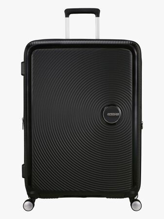 American Tourister Soundbox Spinner Resväska 131-145L, Bass Black