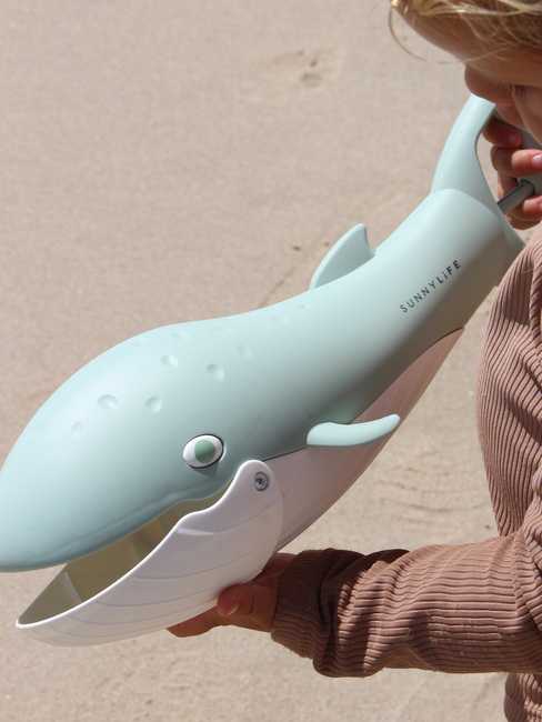 SUNNYLiFE Strandleksak, Claws Whale Green