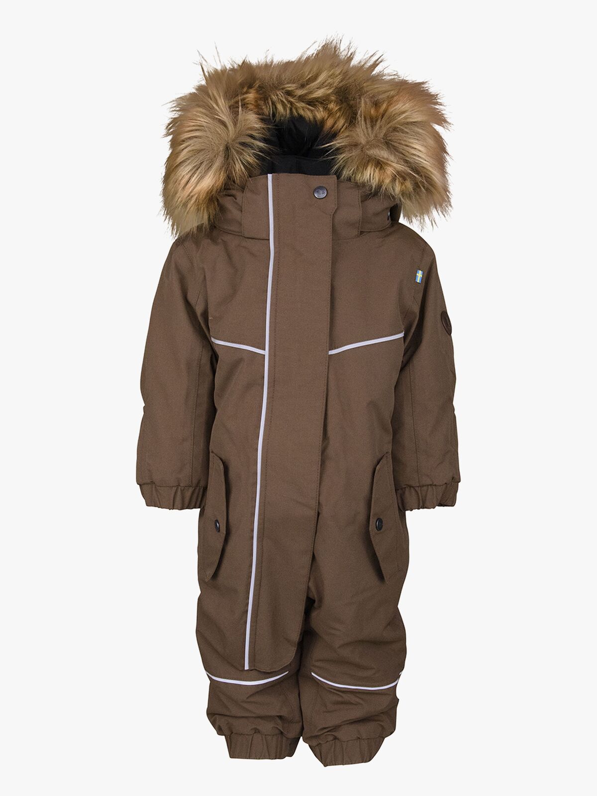 Lindberg Lofoten Babyoverall, Brun