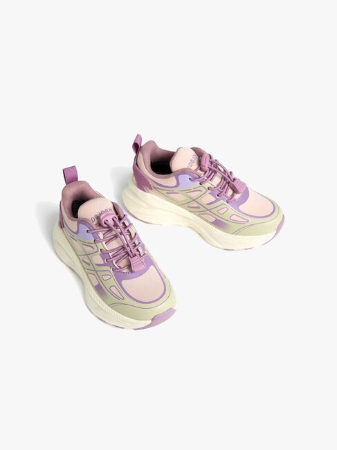 Nordbjørn Lunden WP Sneakers, Pink/Beige