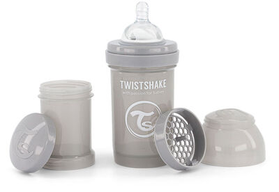 Twistshake Anti-Colic Nappflaska 180 ml, Grå