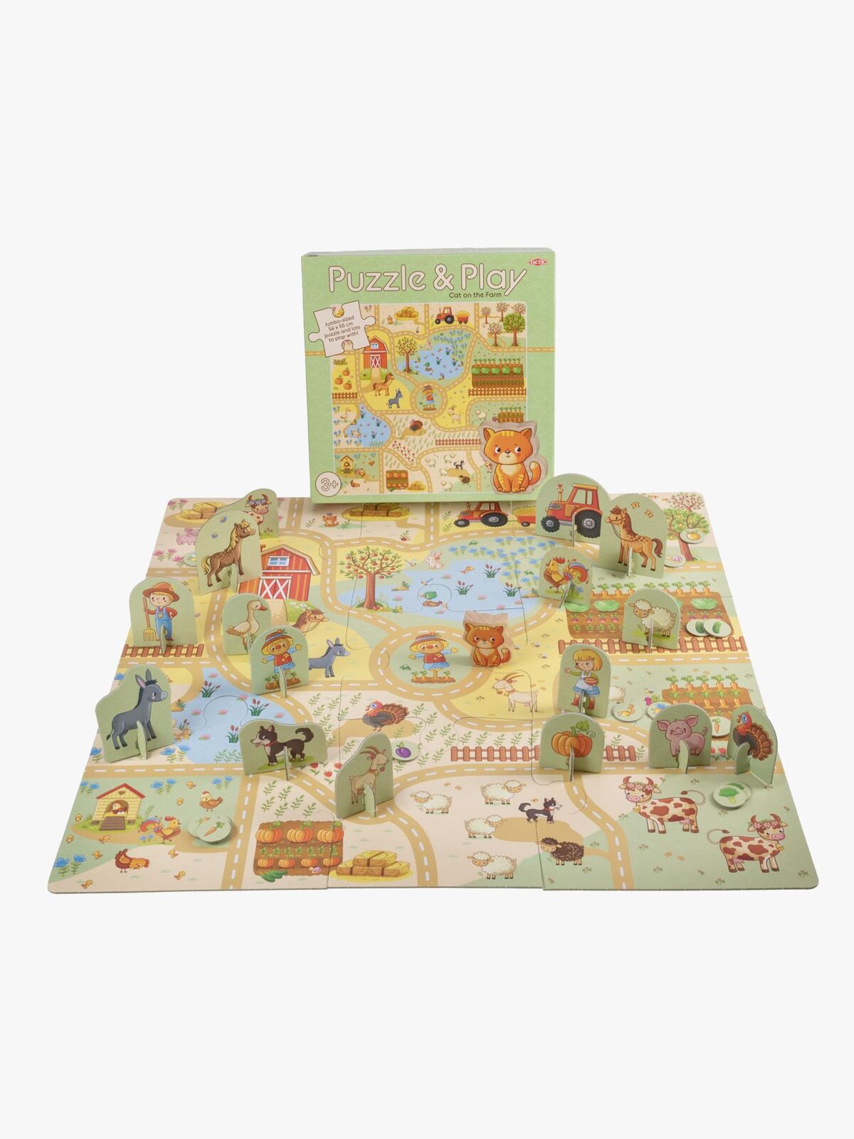 Tactic My First Pussel & Play Cat on the Farm