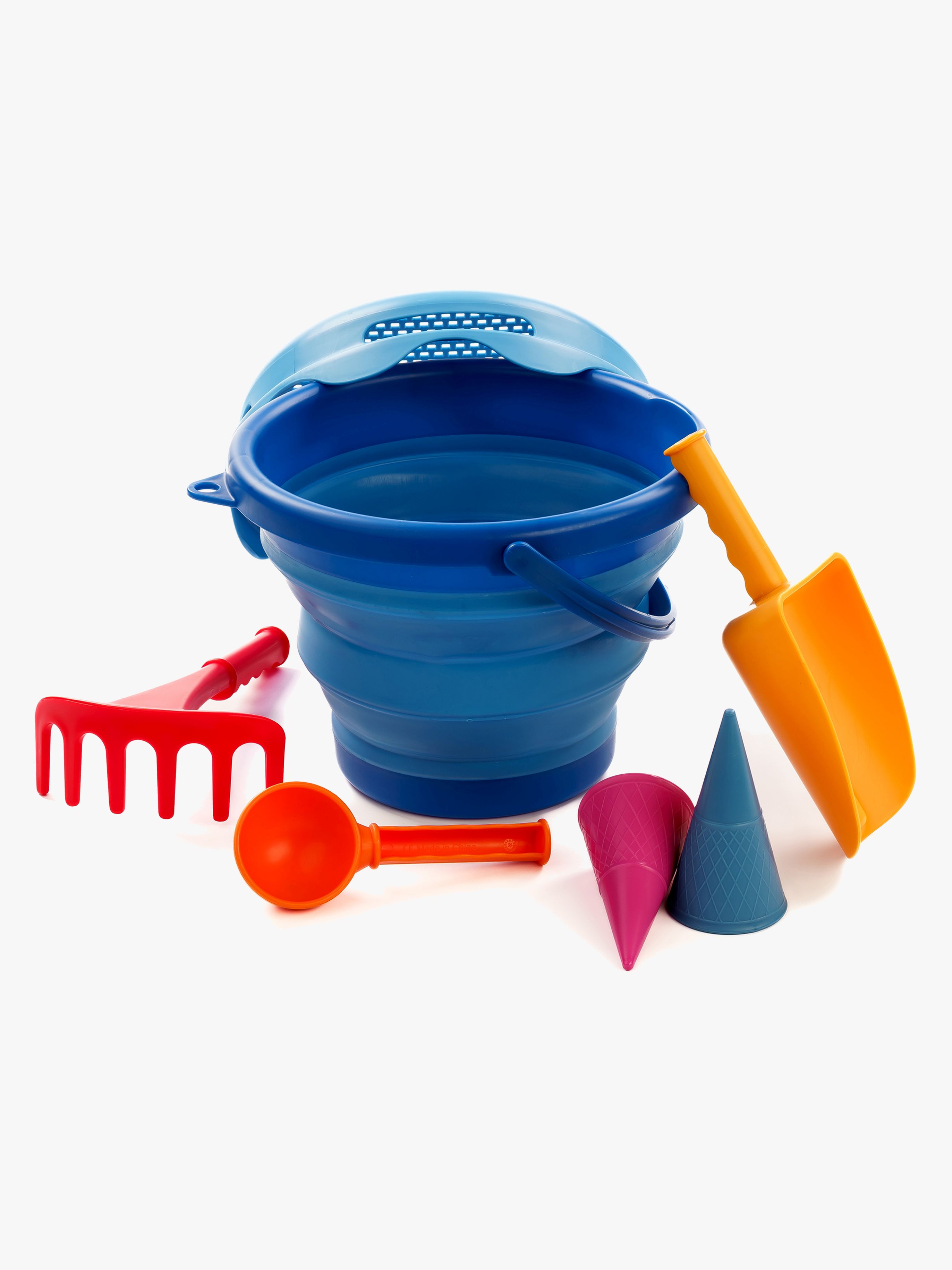 Schildkröt Sandset 7-in-1, Blå