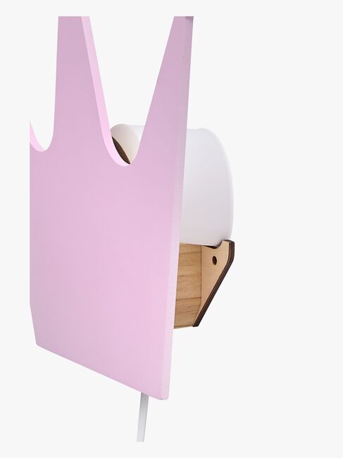 Cloudberry Castle Vägglampa Krona, Rosa