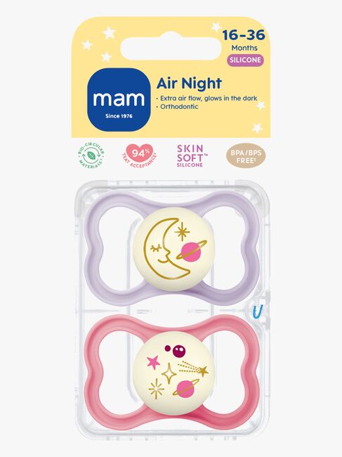 MAM Air Night Nappar 16-36m, Rosa