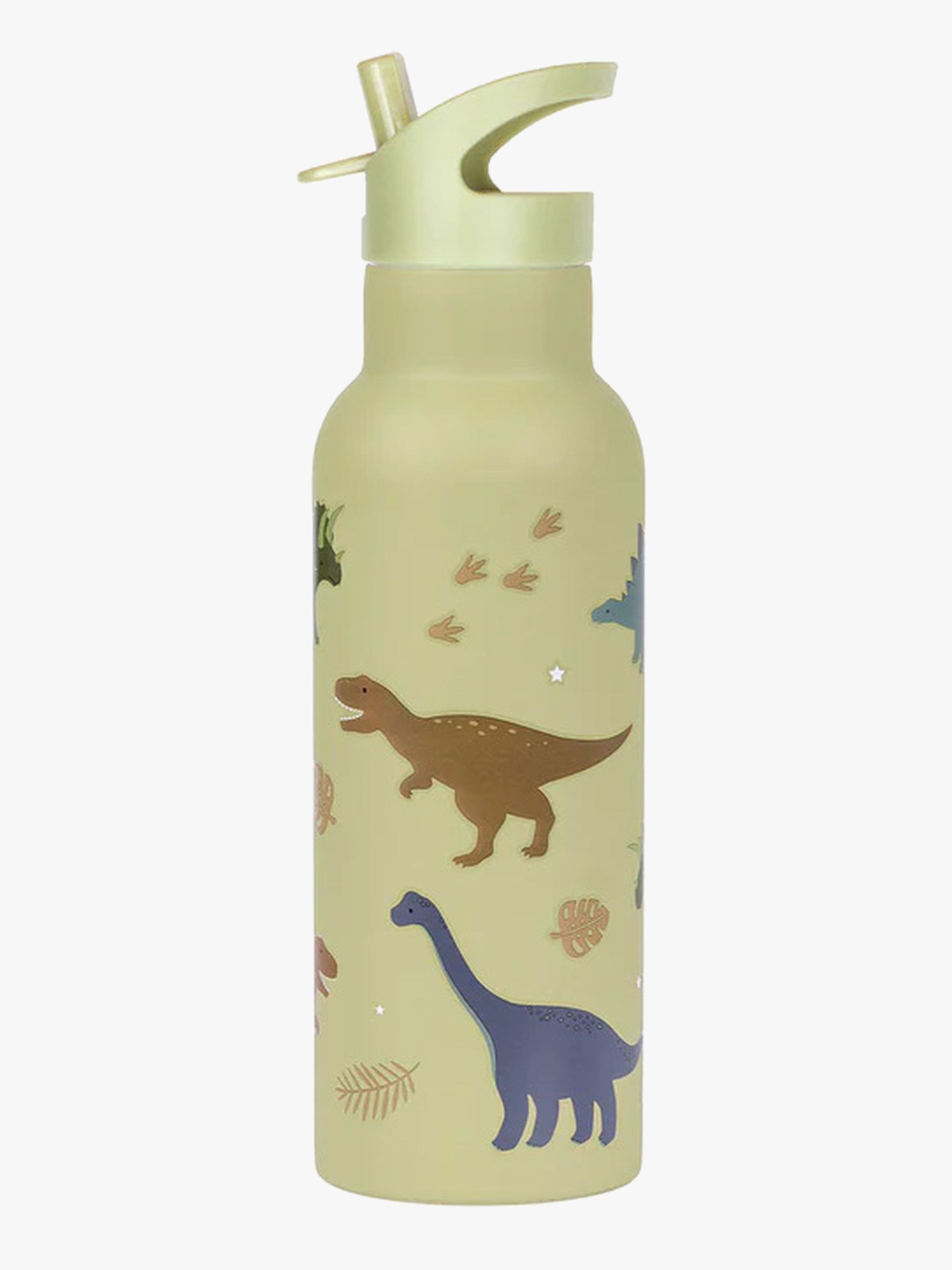 A Little Lovely Company Stainless steel XL Vattenflaska, Dinosaurs