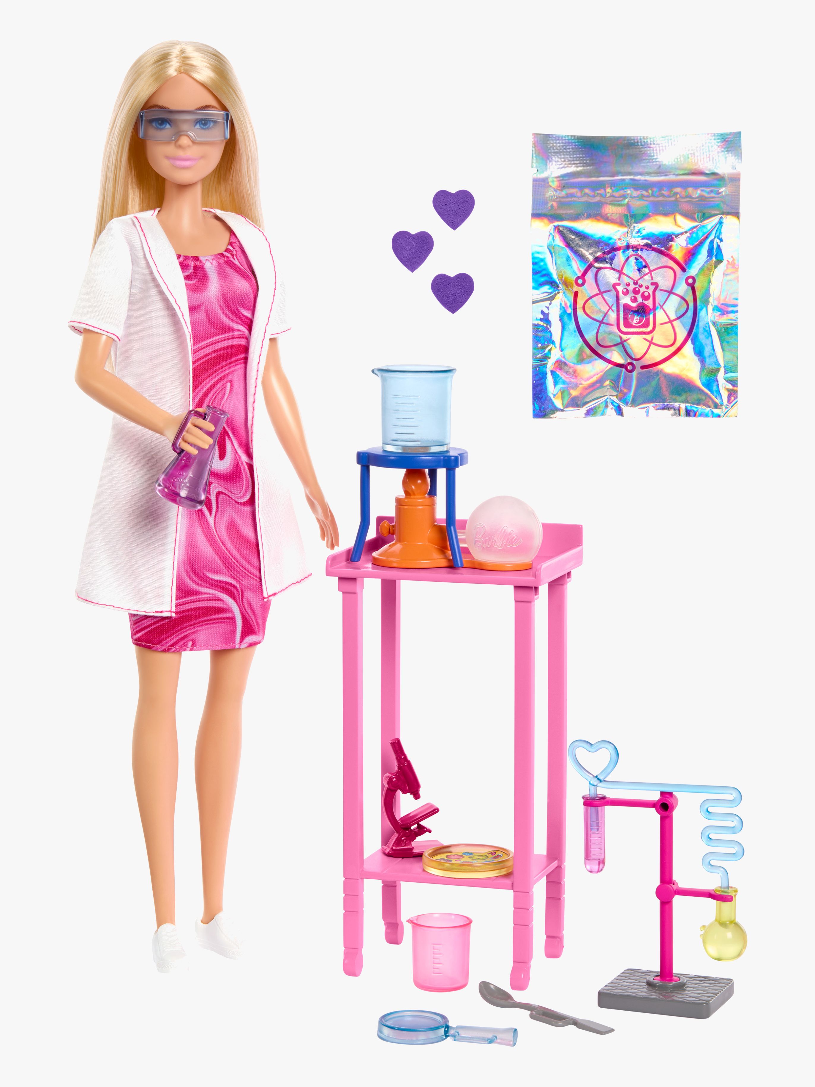 Barbie Deluxe Career Scientist Docka