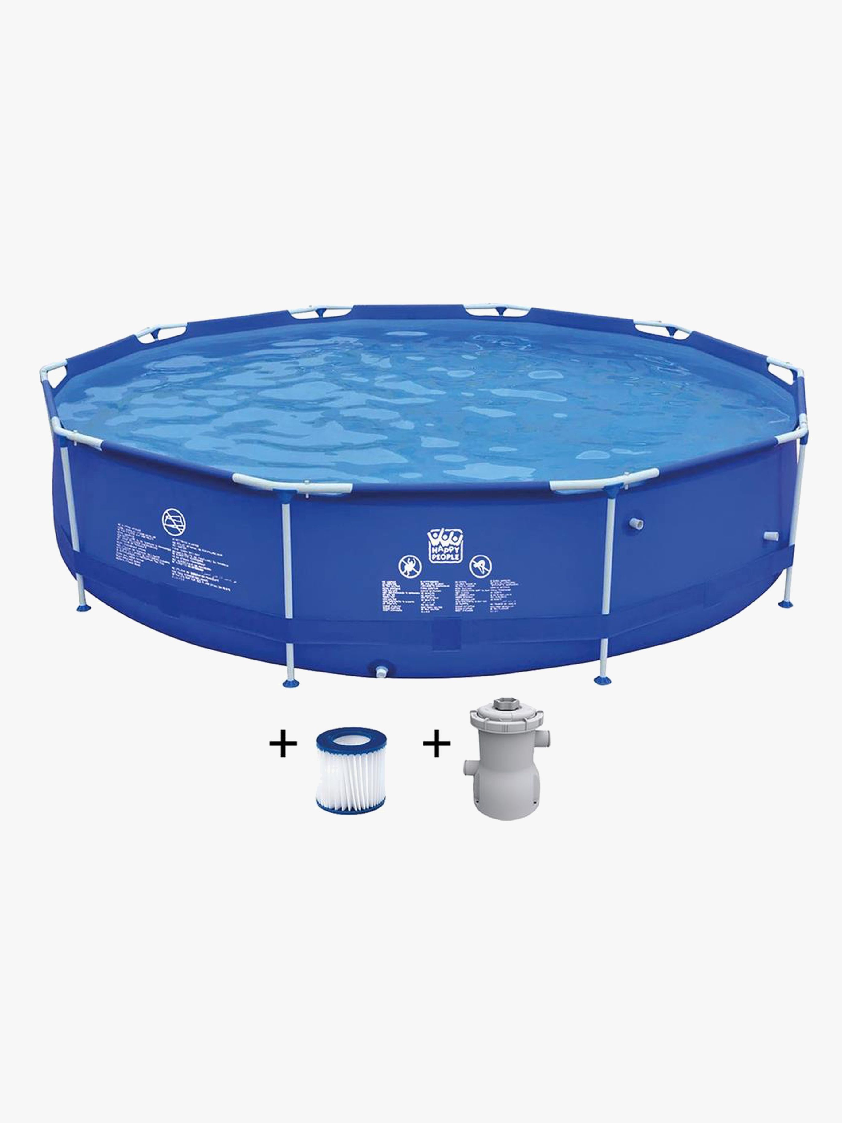 Wehncke Poolset 360x76 cm, Blå