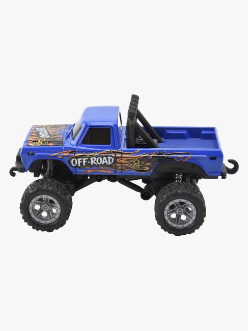 ZapToys Micro Metal Radiostyrd Terränglastbil, Blå RC5155B-3528_3b.jpg