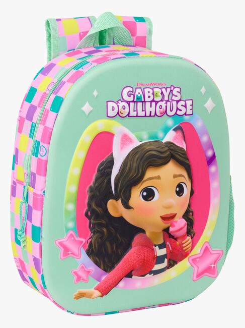 Gabby's Dollhouse 3D Ryggsäck 8.5L, Ljusgrön