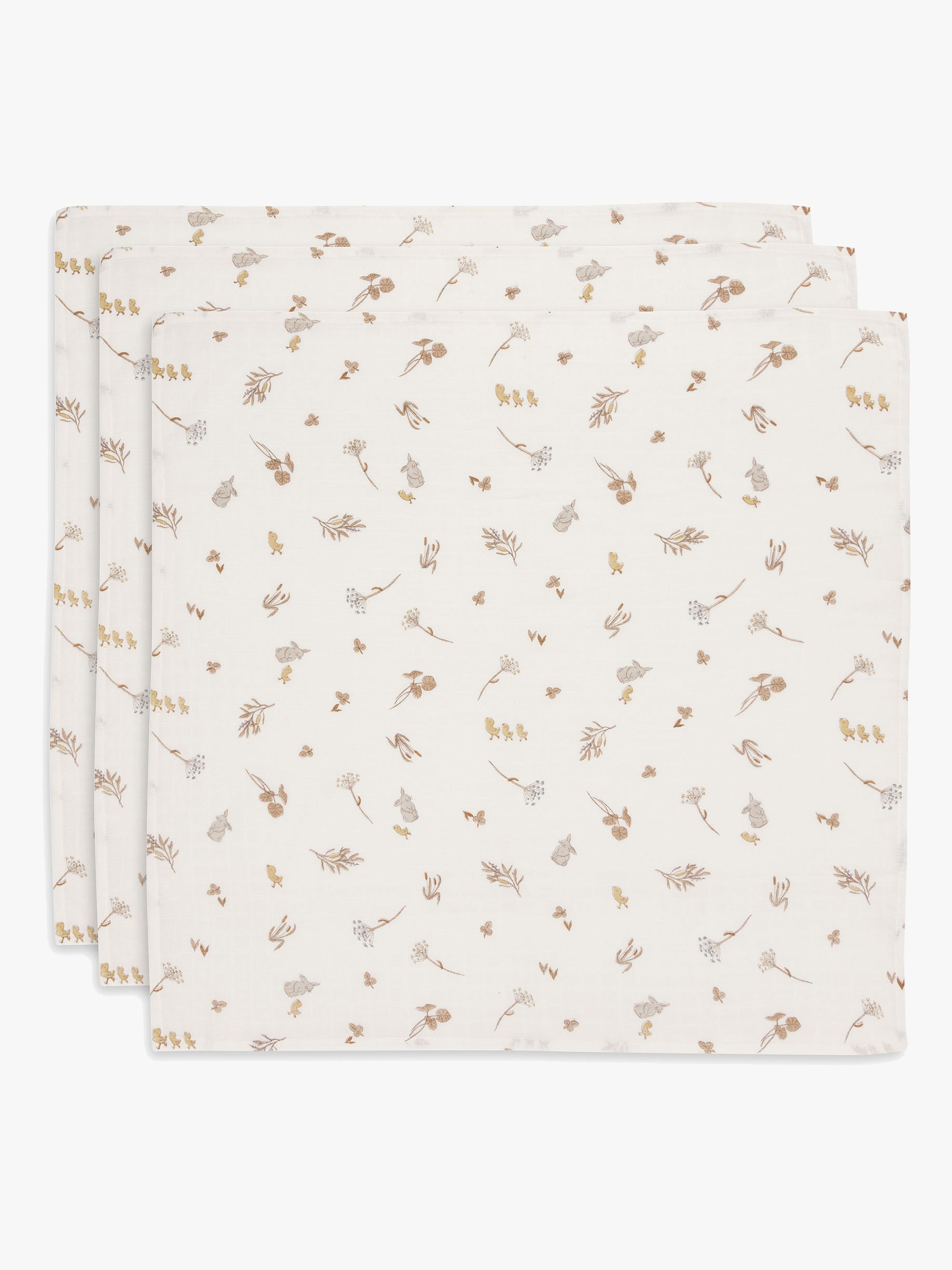 Jollein Muslinfiltar Riverside 3-Pack, Multi