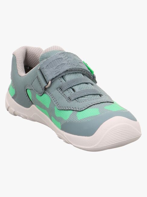 Superfit Trace Barefoot GTX Sneakers, Light Green/Light Grey