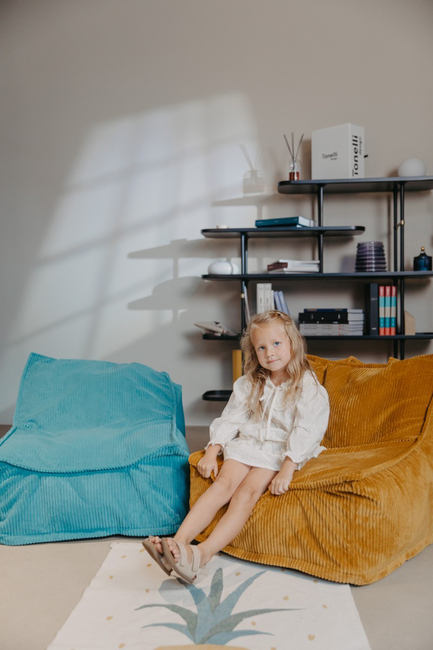 Yappy Kids Yappyhug Saccosäck, Aqua Blue