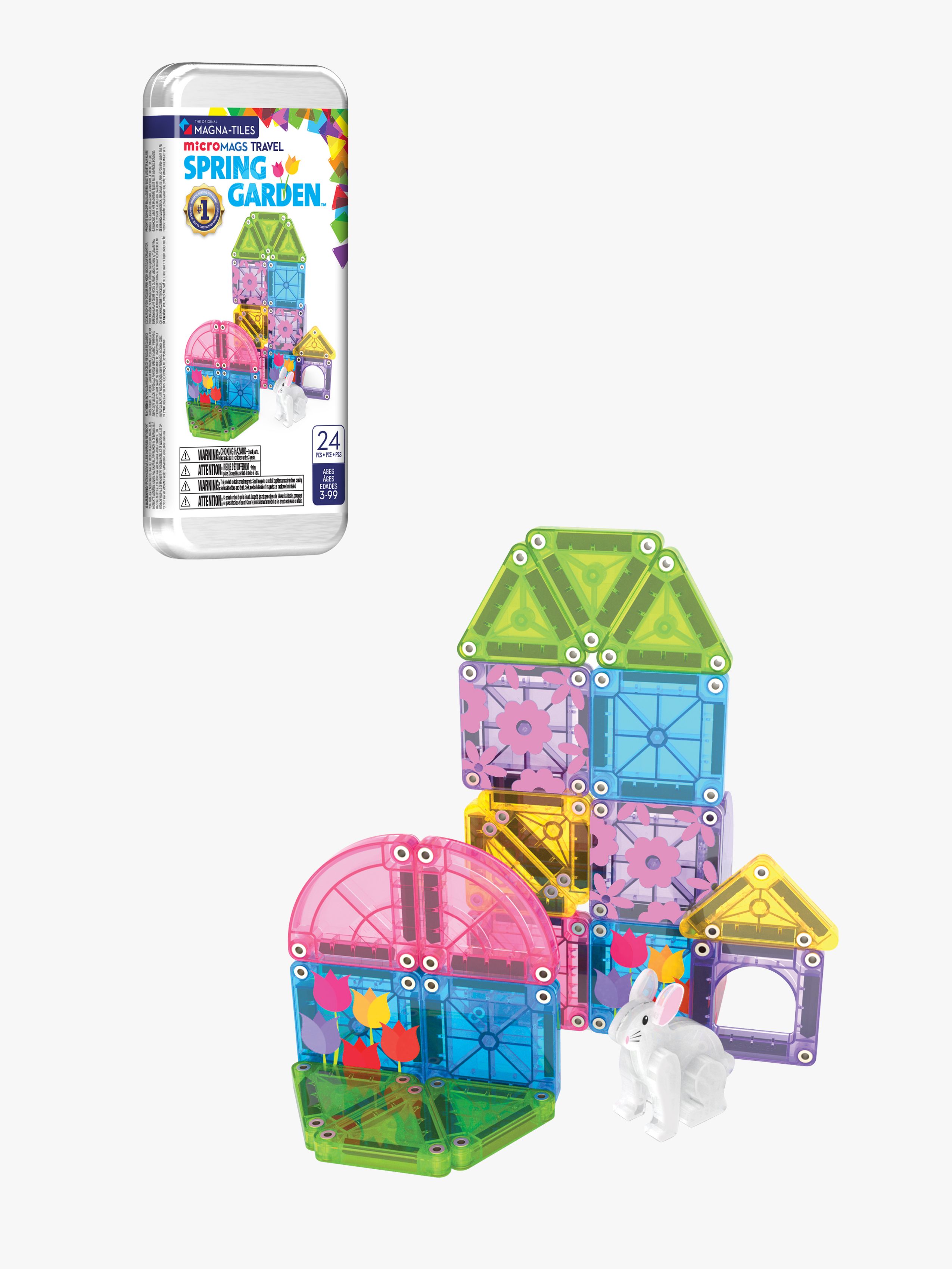MAGNA-TILES MicroMAGS Reseset Spring Garden 24 Delar