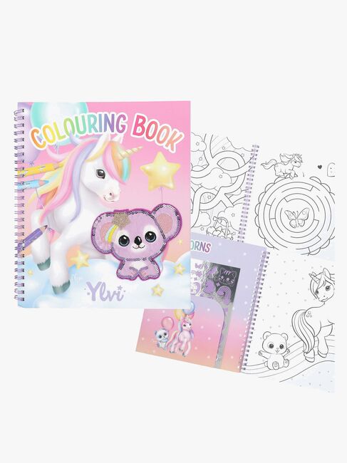 Ylvi Målarbok med Paljetter