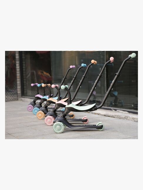 QPlay Sema Evo 5-in-1 3-hjulig Sparkcykel, Violett