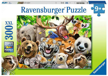 Ravensburger Pussel Exotic Animals Selfie XXL 300 Bitar