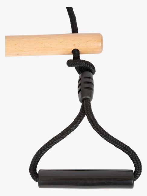 Small Foot Trapetsgunga med Gymnastikring, Black Line